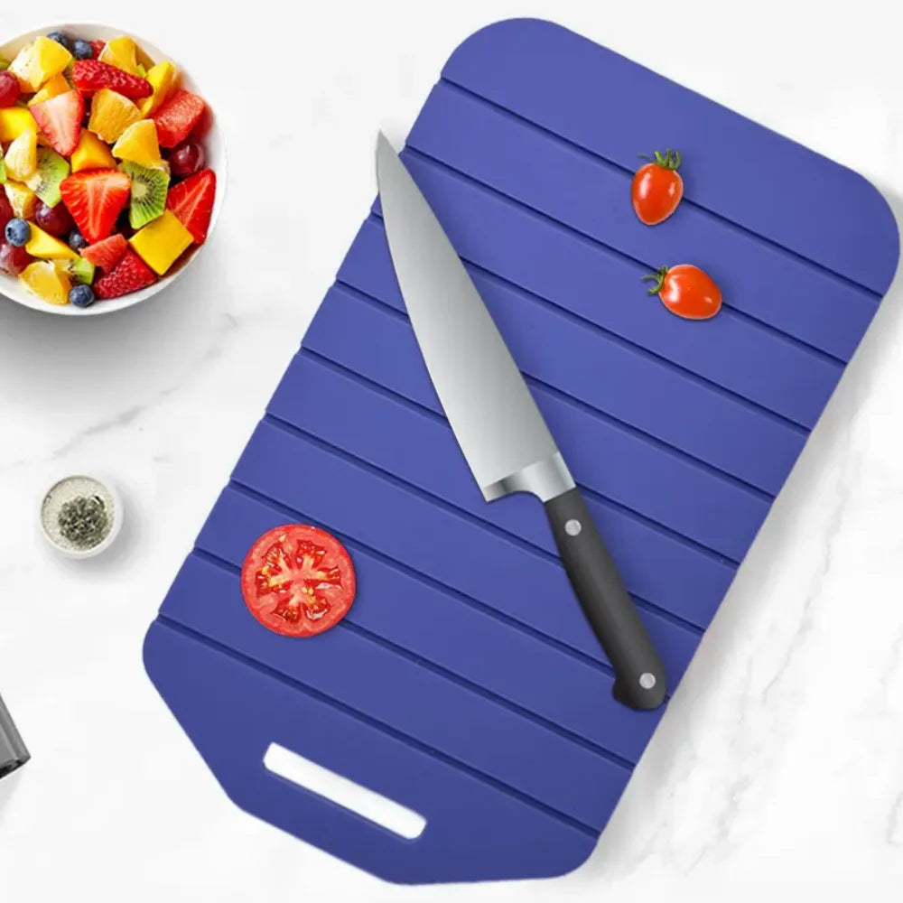 Kitchen cutting board, double-sided foldable, outdoor cutting board pad - suitable for kitchen, home, camping, apartment counter
