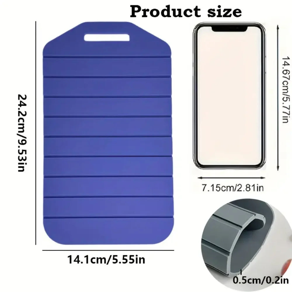 Kitchen cutting board, double-sided foldable, outdoor cutting board pad - suitable for kitchen, home, camping, apartment counter