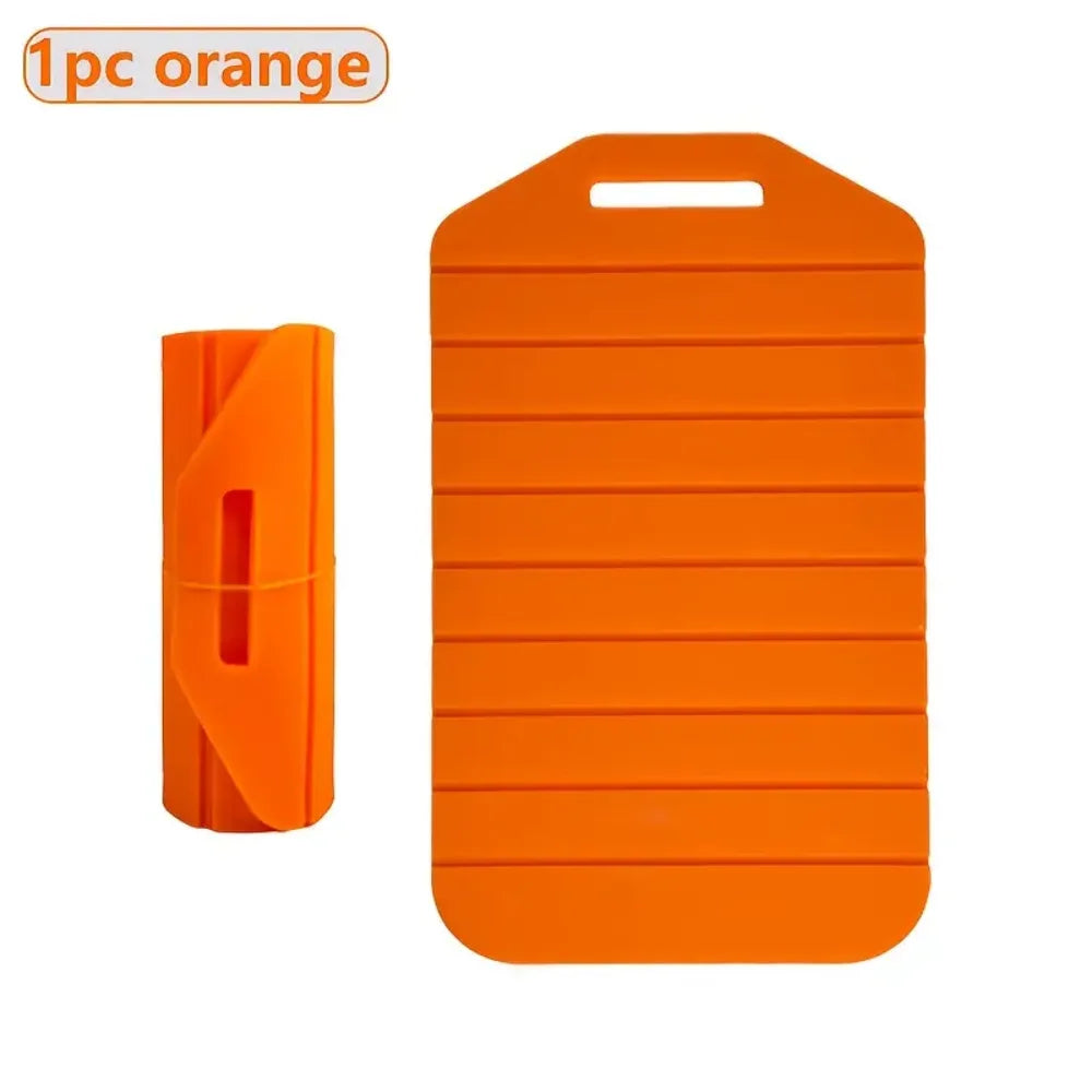 Kitchen cutting board, double-sided foldable, outdoor cutting board pad - suitable for kitchen, home, camping, apartment counter