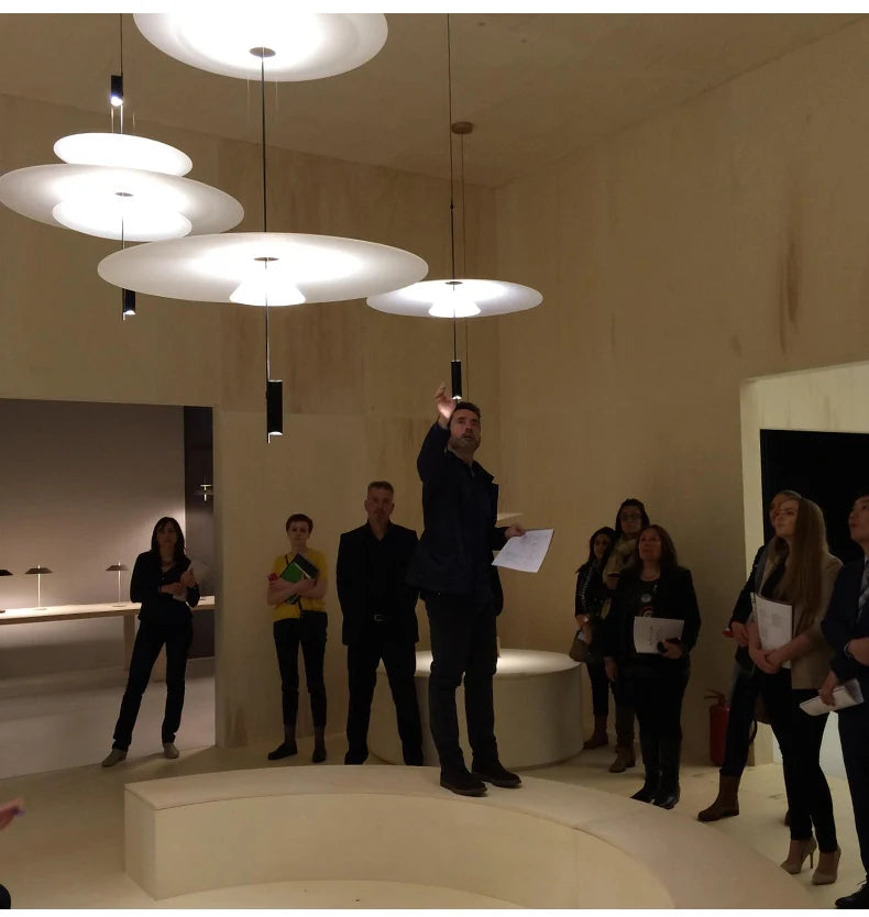 Flamingo Chandelier Denmark replica lamp designer White light Living  Bed room Dining table Nordic minimalist round chandelier