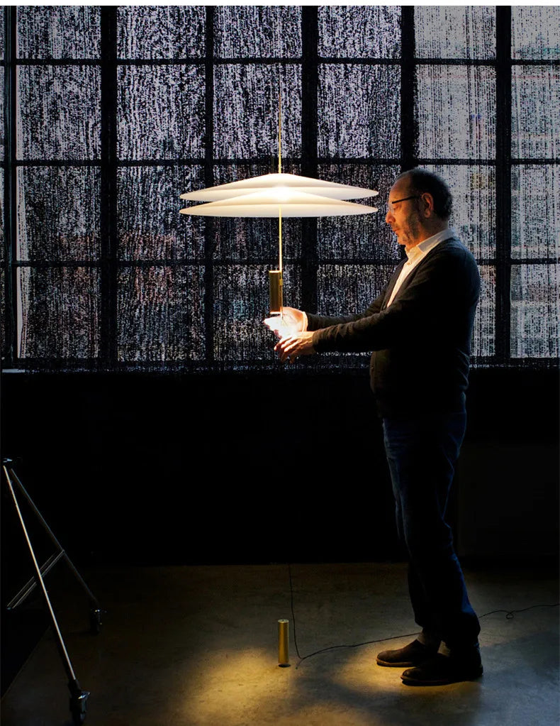 Flamingo Chandelier Denmark replica lamp designer White light Living  Bed room Dining table Nordic minimalist round chandelier