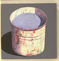 Hand-painted Oil Painting Paintings of Stephane Braud, Acrylic Painting, Paint Bucket with Paint Framed, Ready to Hang