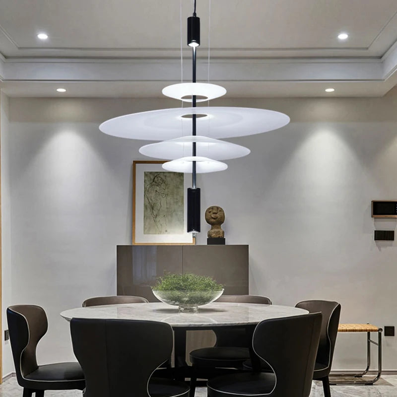 Flamingo Chandelier Denmark replica lamp designer White light Living  Bed room Dining table Nordic minimalist round chandelier