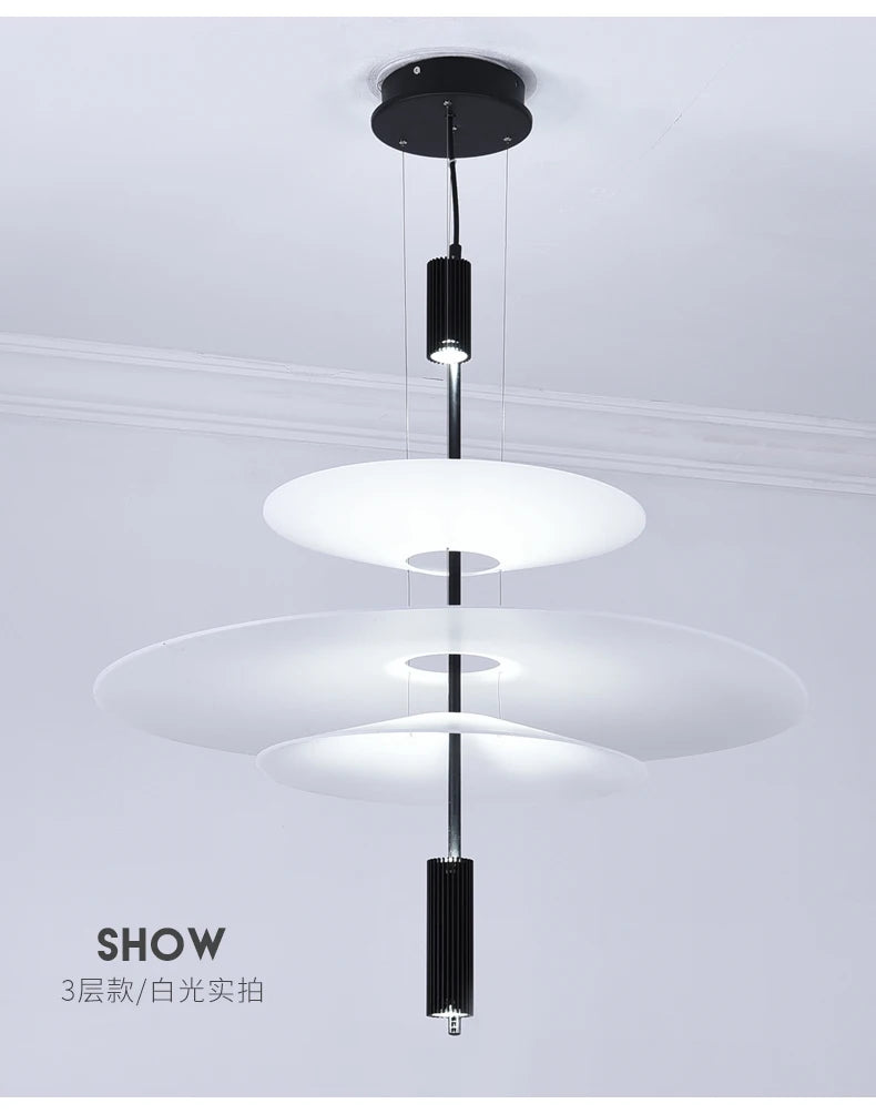 Flamingo Chandelier Denmark replica lamp designer White light Living  Bed room Dining table Nordic minimalist round chandelier