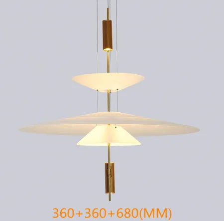 Flamingo Chandelier Denmark replica lamp designer White light Living  Bed room Dining table Nordic minimalist round chandelier