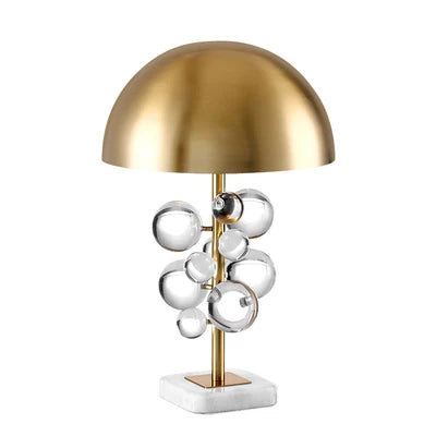 Globo Table Lamp Creative italian designer mushroom lamp romanti Colorful Glass Ball Lamp for Living Room Bedroom Reading Lamp