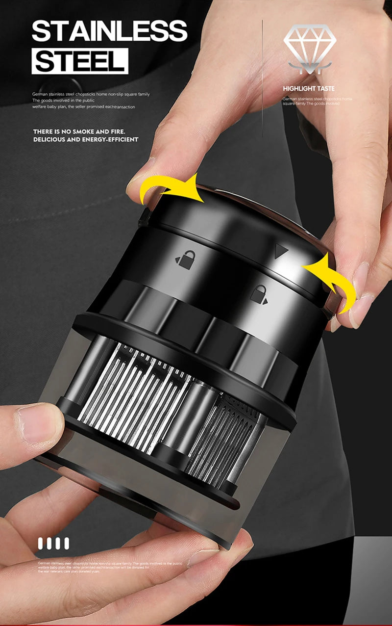 56 Blades Needle Meat Tenderizer Stainless Steel Knife Beef Steak Chicken Chop Chicken Wings Pickled Kitchen Cooking Accessories