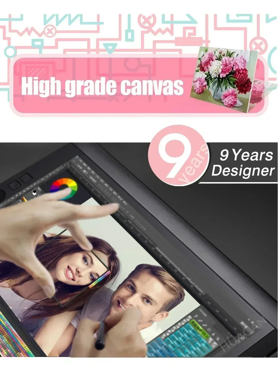 DIY Oil Painting By Numbers Kits Mediterranean Santorini Greece Village Paint with NumbersHome Decor, Wall Art Perfect Gift,