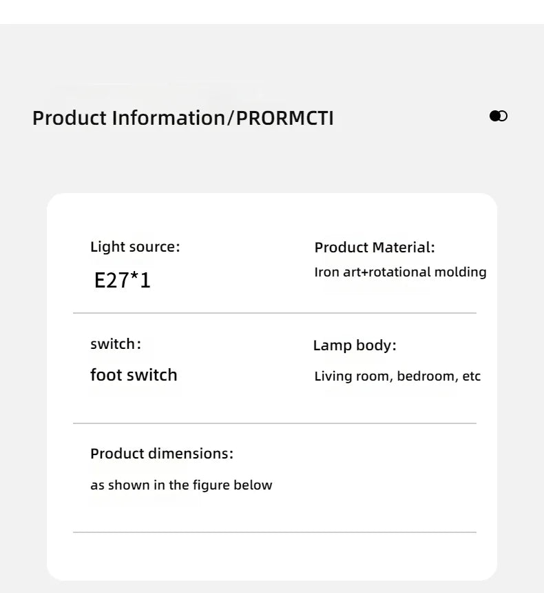 Italian Mushroom LED Floor Lamp Nordic Luxury Living Room Bedroom Floor Lamp Designer Sample Room Creative Simple Standing Lamp