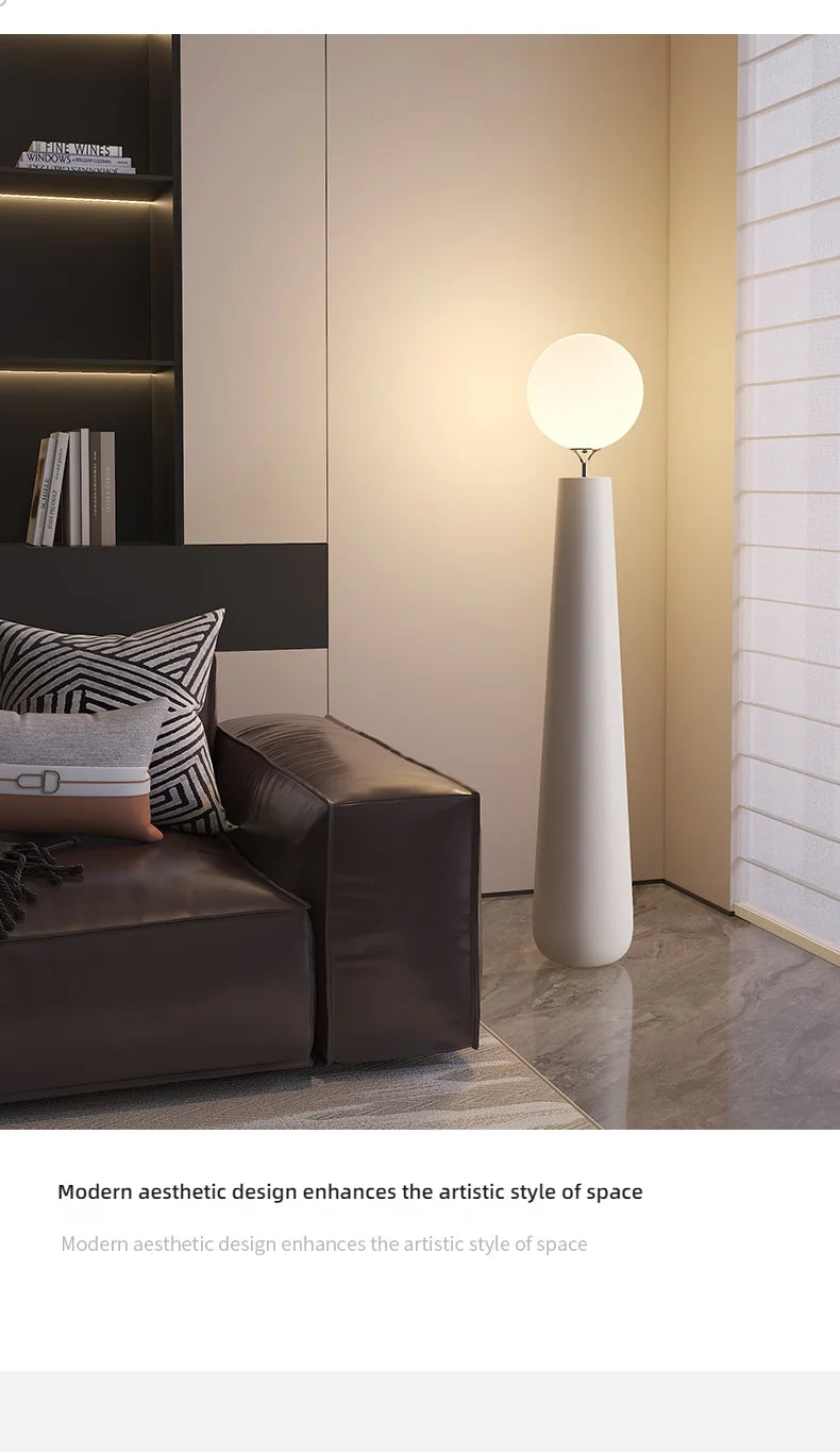 Italian Mushroom LED Floor Lamp Nordic Luxury Living Room Bedroom Floor Lamp Designer Sample Room Creative Simple Standing Lamp