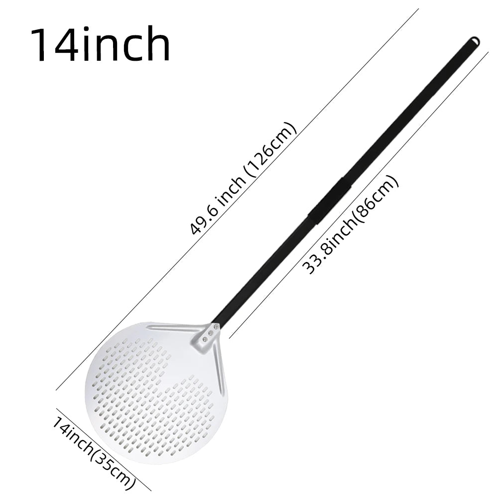 Big Pizza Peel Shovel oven Paddle Accessories for Pizza Slide Turning Peel Kitchen Bread Maker Baking oven Gadgets Pizza Tool