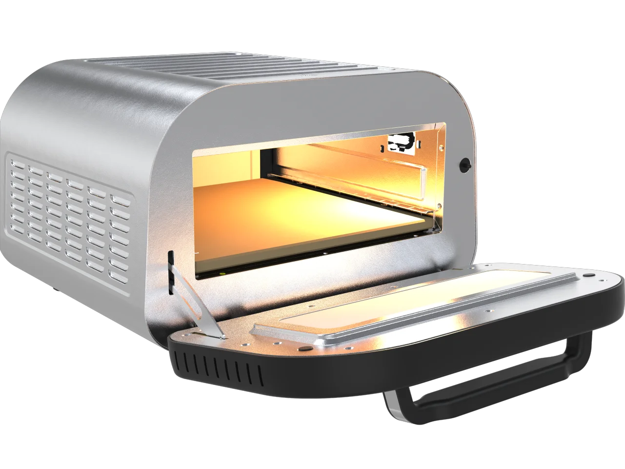 Pizzeria Indoor Pizza Oven, with Multi Pizza Presets & Simple Touch Controls, Electric, New