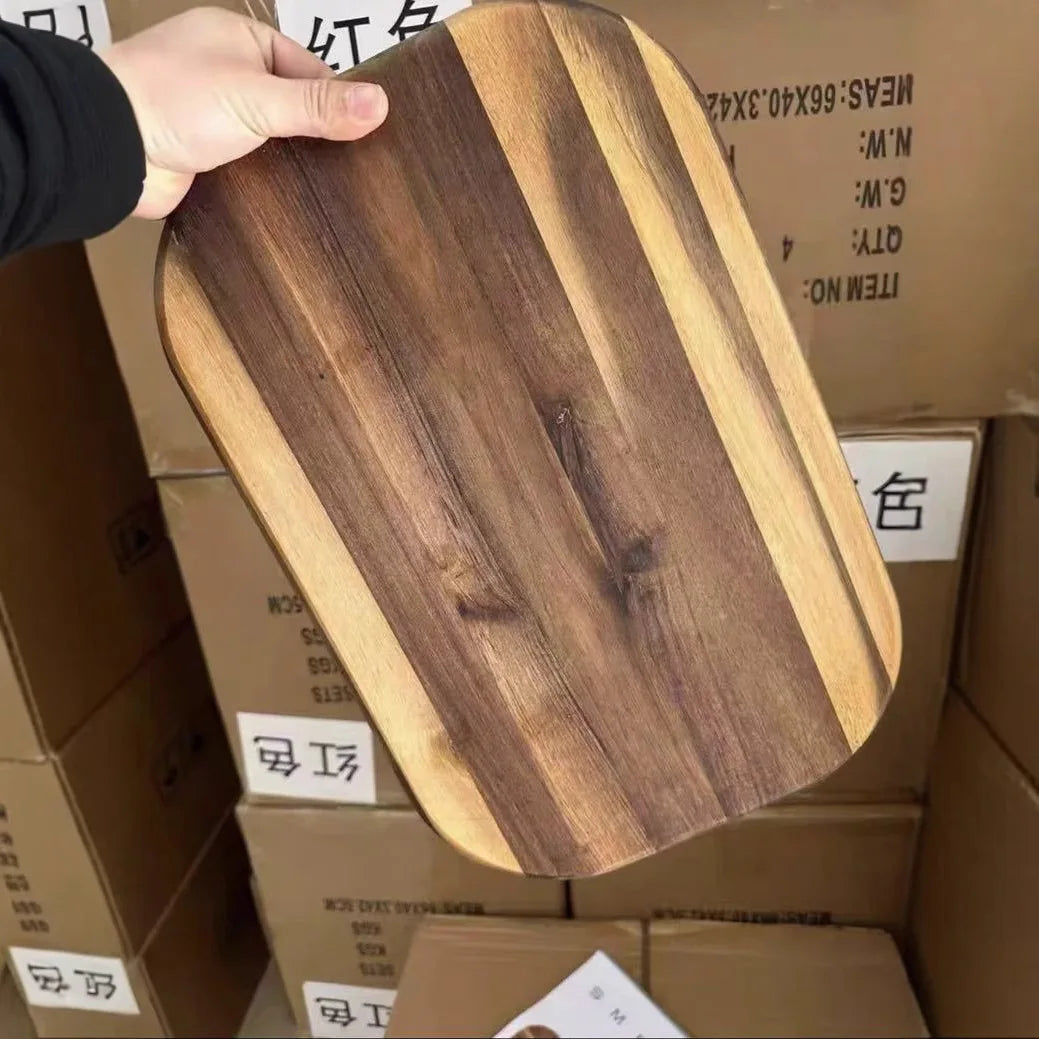 Italian Brand Solid Wood Rectangular Chopping Board Household Cutting High Quality  Kitchen Supplies Acacia Wood Sticky Board
