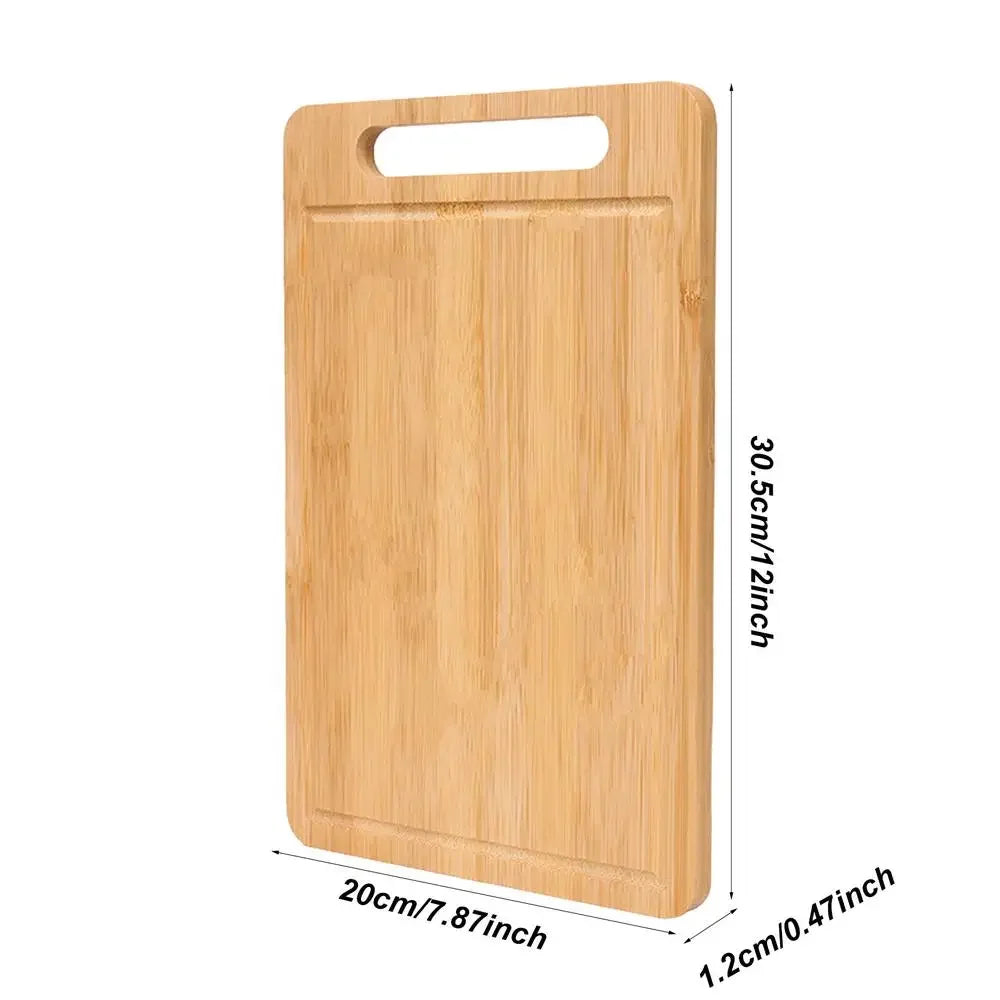 Kitchen Cutting Board Thickened Solid Wood Cutting Board Double-sided Available Rectangular Fruit Veggies Meat Cutting Boards