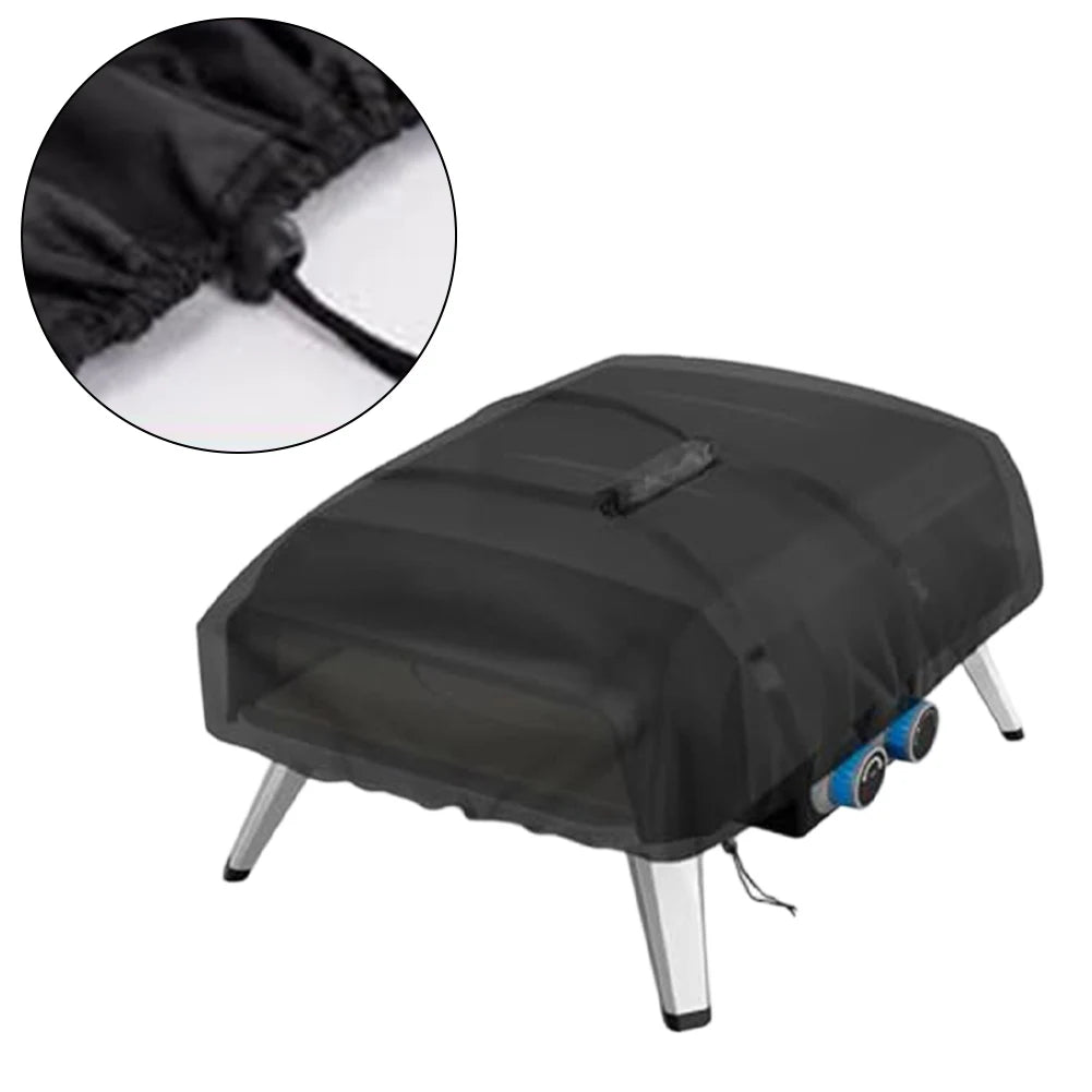 Pizza Oven Cover For Tefal Pizza Oven Protective Cover 420D Oxford Fabric Waterproof Pizza Oven Dustproof Covers BBQ Accessories