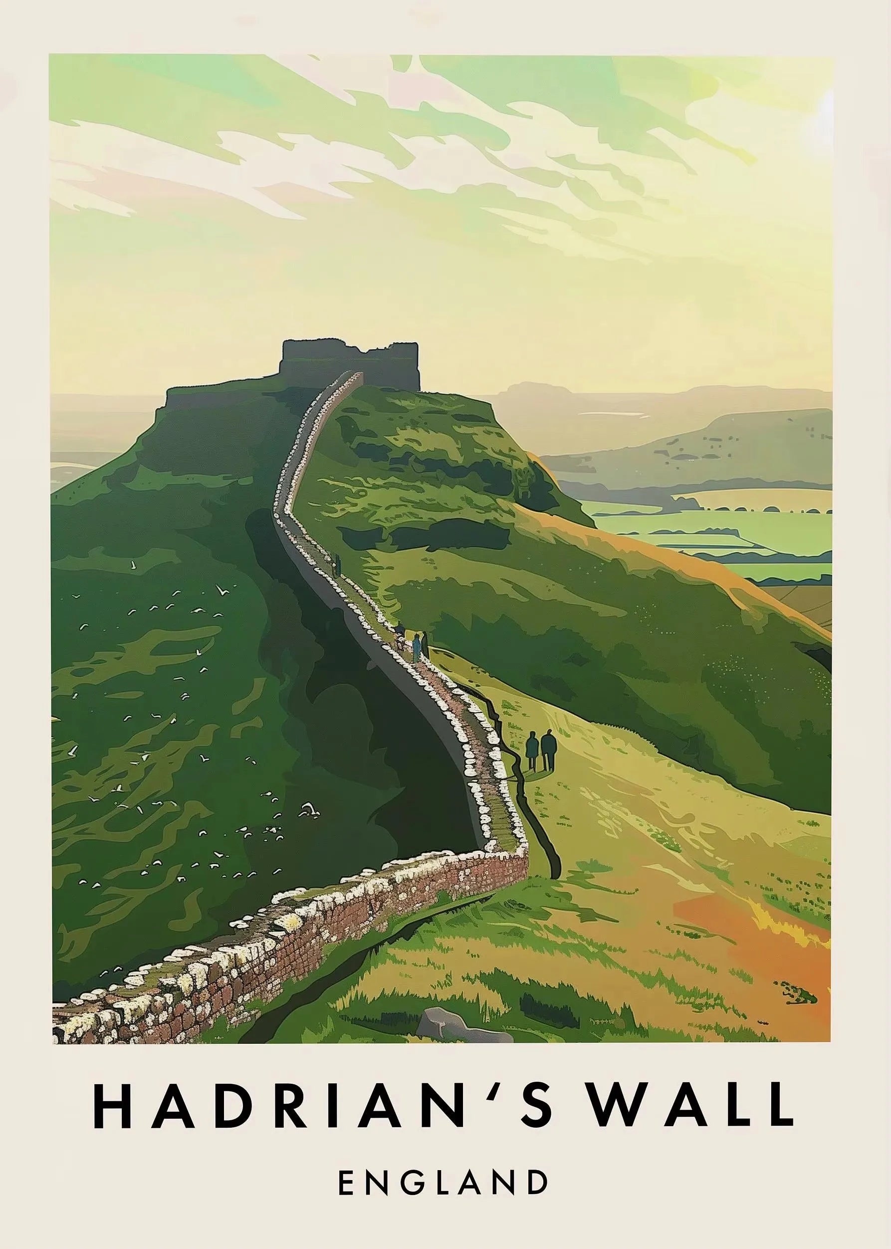 Classic Tourist City Edinburgh Rome Milan Urban Architecture Tourism Art Poster Canvas Paintings Wall Art Pictures Home Decor