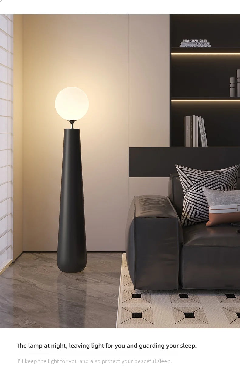 Italian Mushroom LED Floor Lamp Nordic Luxury Living Room Bedroom Floor Lamp Designer Sample Room Creative Simple Standing Lamp