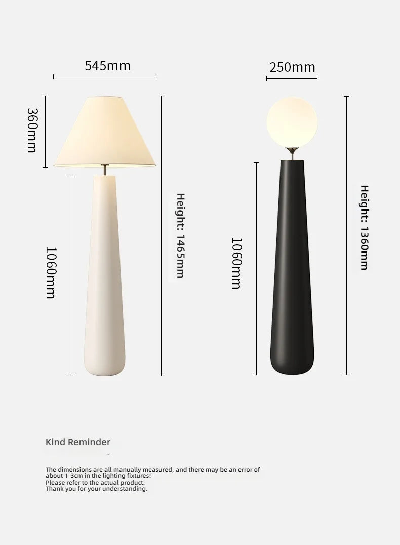 Italian Mushroom LED Floor Lamp Nordic Luxury Living Room Bedroom Floor Lamp Designer Sample Room Creative Simple Standing Lamp