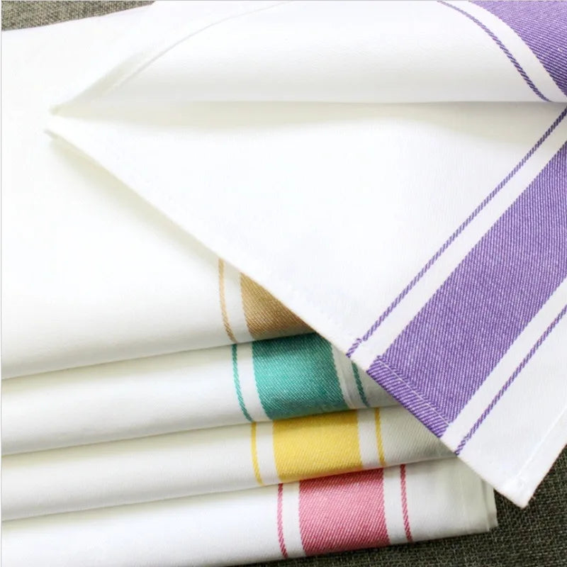 Premium Thick Cotton Napkins for Wine Glasses Absorbent and Lint Free Cloth for Tableware and Glassware Cleaning