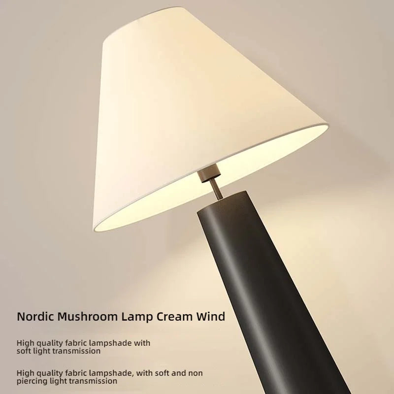 Italian Mushroom LED Floor Lamp Nordic Luxury Living Room Bedroom Floor Lamp Designer Sample Room Creative Simple Standing Lamp