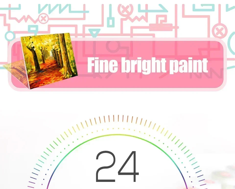 DIY Oil Painting By Numbers Kits Mediterranean Santorini Greece Village Paint with NumbersHome Decor, Wall Art Perfect Gift,