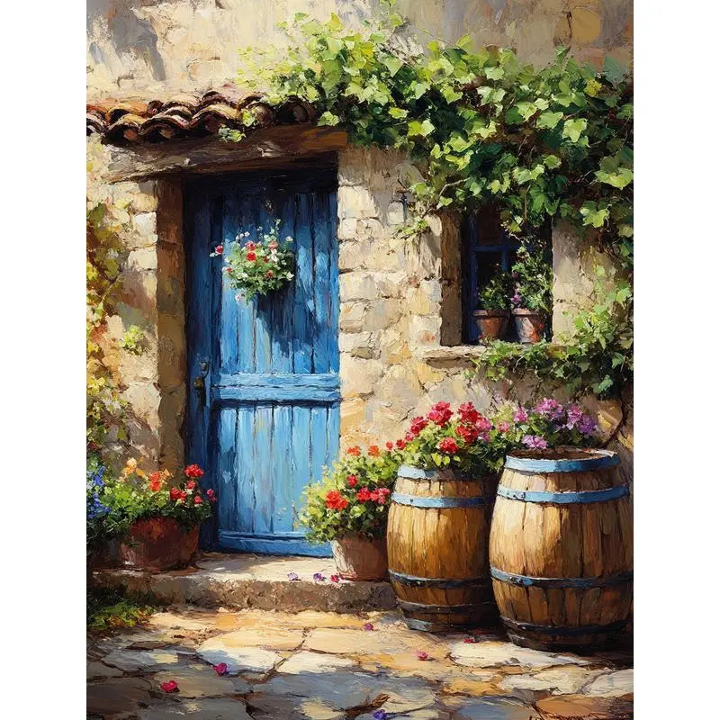 CHENISTORY Painting By Number Seaside  Landscape For Adults Picture By Numbers House Paint On Canvas DIY Frame Home Decoration