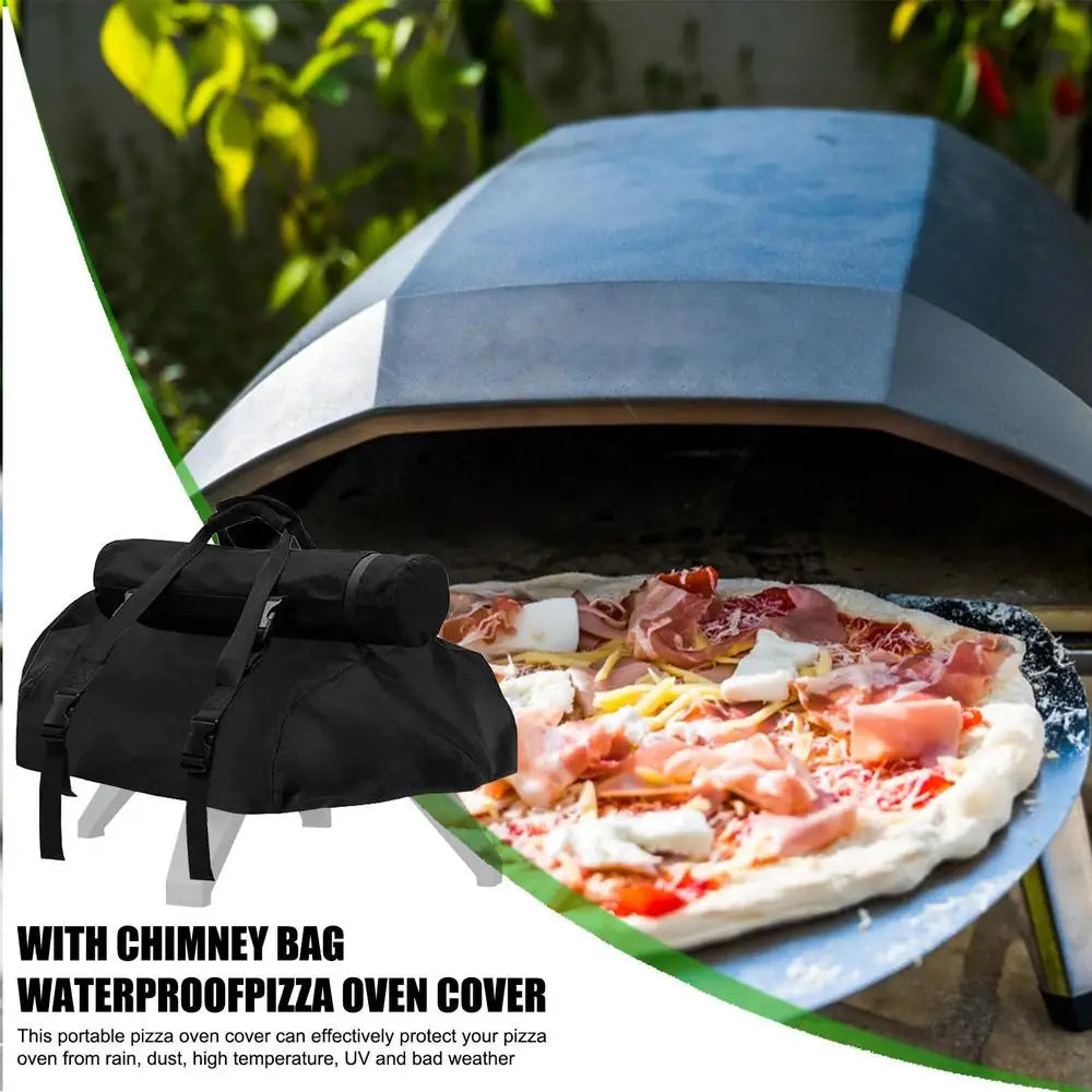 Pizza Oven Cover for Ooni Karu 12 Portable Pizza Oven Cover 420D Fabric Waterproof Pizza Oven Cover Heavy Duty