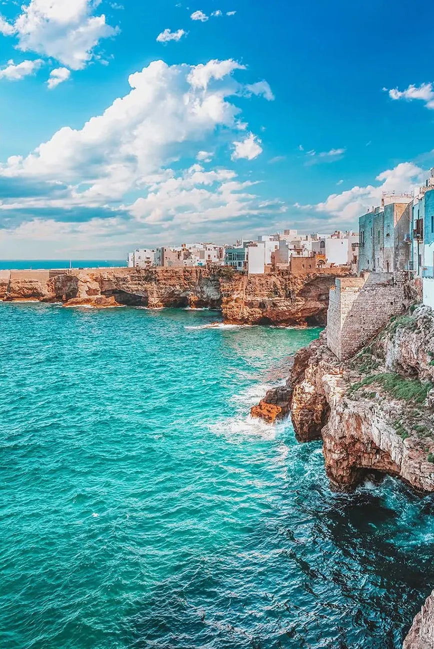 Colorful Italian Cityscape Canvas Print Poster Venice Milan Florence Naples Street View Art Vibrant Travel Wall Decor for Home