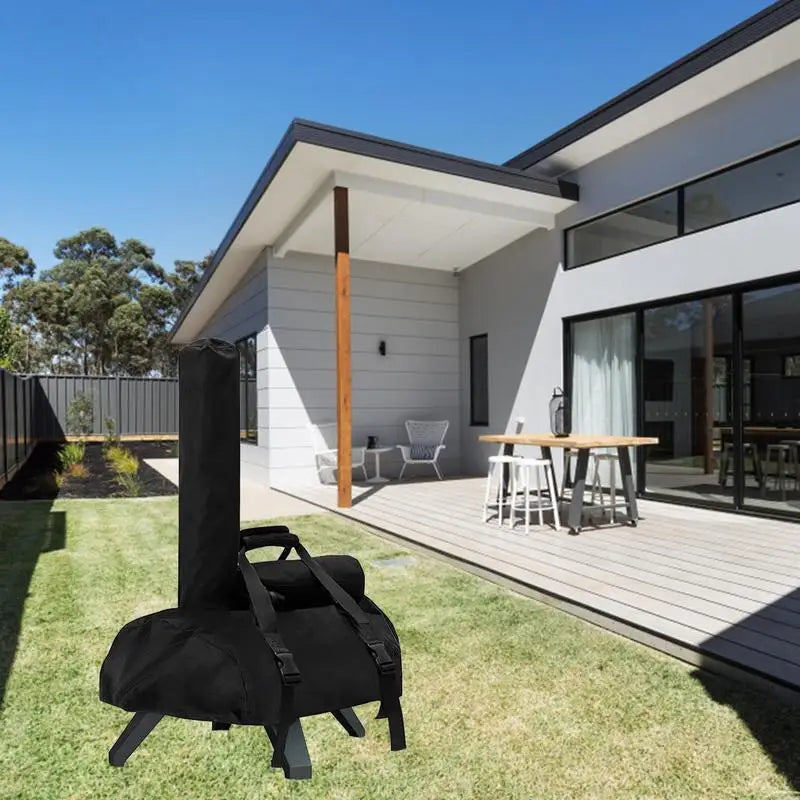 Pizza Oven Cover for Ooni Karu 12 Portable Pizza Oven Cover 420D Fabric Waterproof Pizza Oven Cover Heavy Duty