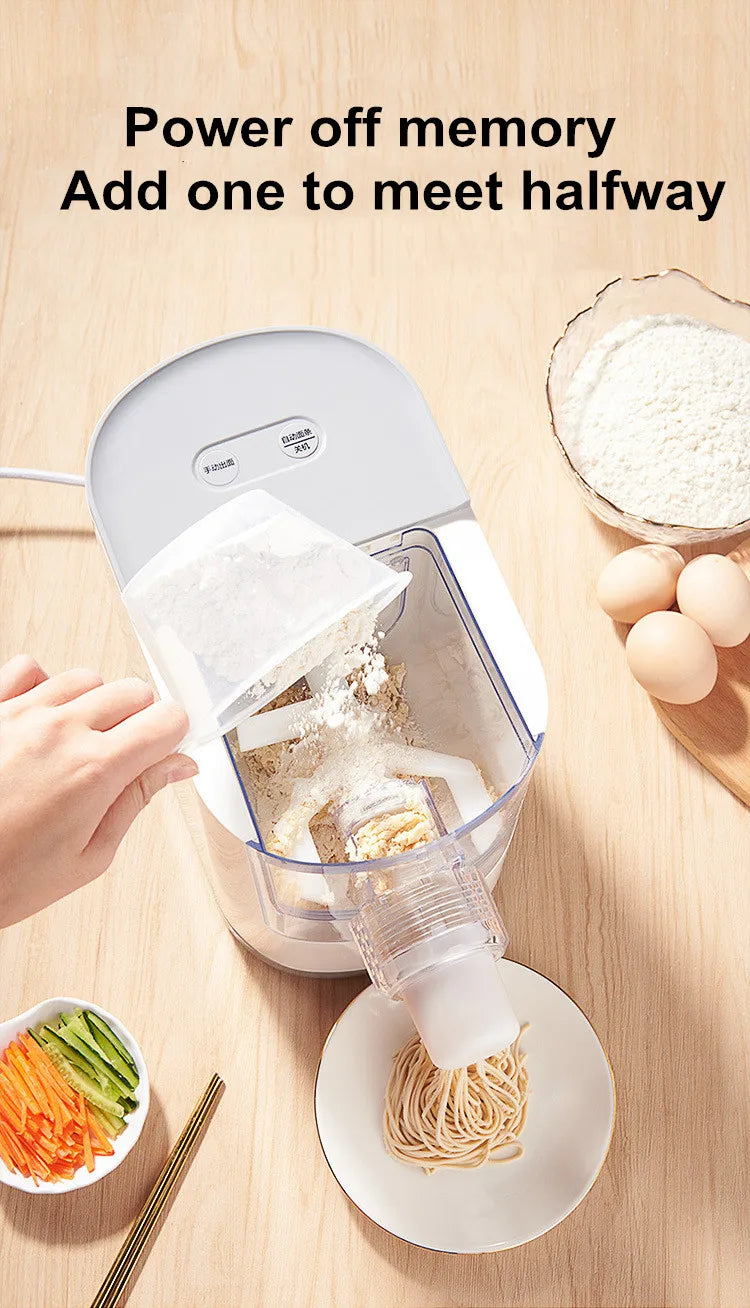 Automatic Pasta Maker Household Pasta Noodle Maker Dumpling Intelligent Noodle Making Machine Electric Dough Mixer 13 Molds