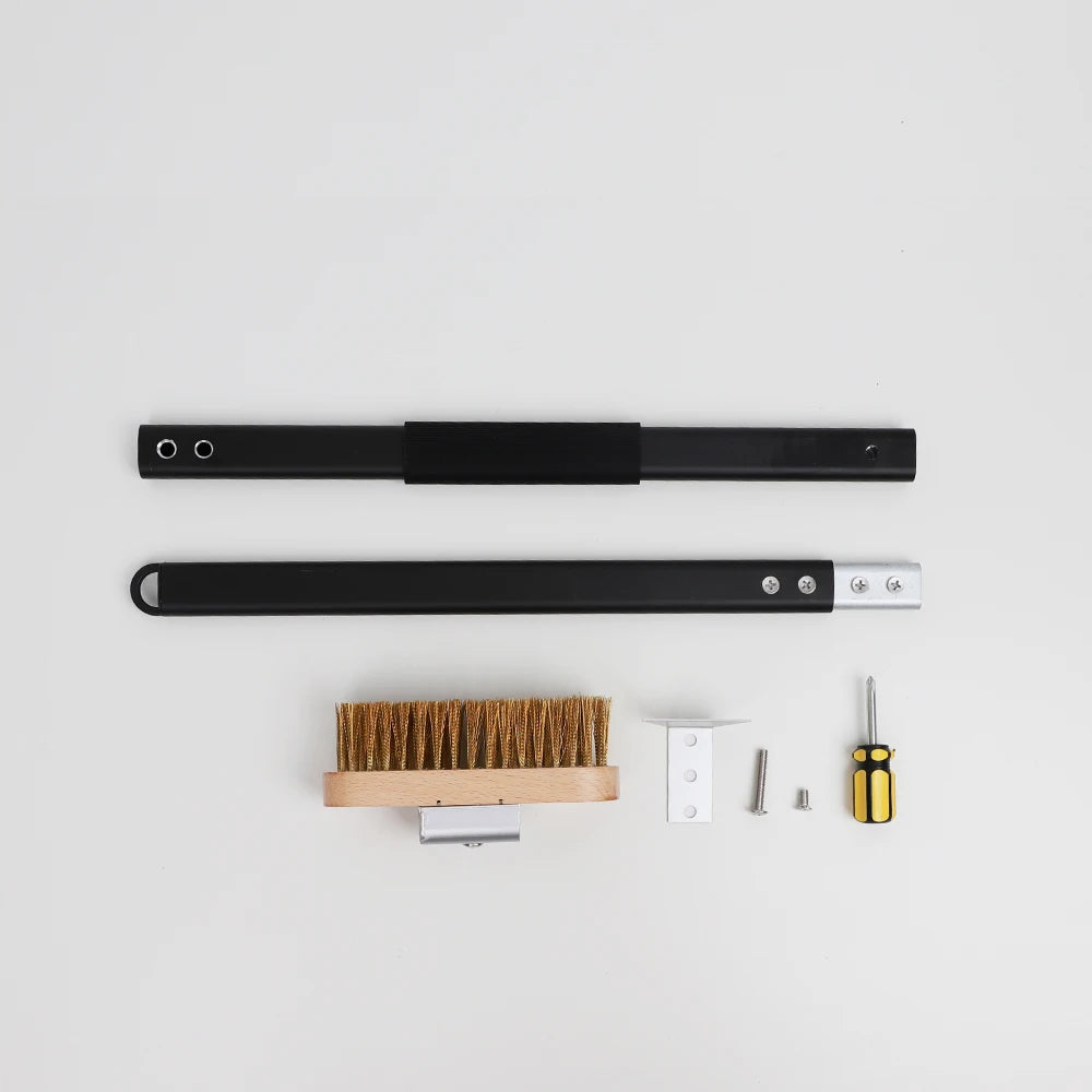 Pizza Oven Accessories Cleaning Brush  Ash Rake Pizza Turning Spinner Fork oven gloves BBQ Tool Stove Brush Grill  Grill Scraper