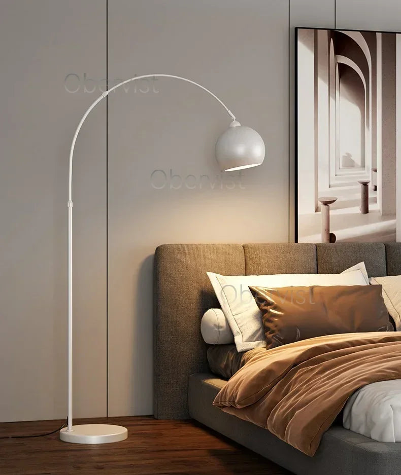Italian Light Luxury Fishing Floor Lamp Nordic Living Room Simple Modern Design Bedroom Sofa Side Standing Lights