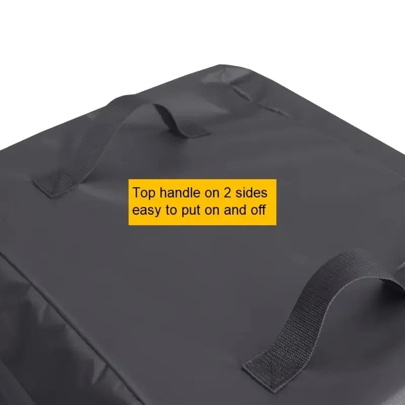 Pizza oven cover，Premium Oxford Fabric, Drawstring Closure, Durable Outdoor Pizza Oven Protection for Camping Use