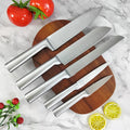 Kitchen Knife set 5-piece stainless steel kitchen with hollow handle Chef's knife Japanese knife Multi-purpose knife Fruit knife
