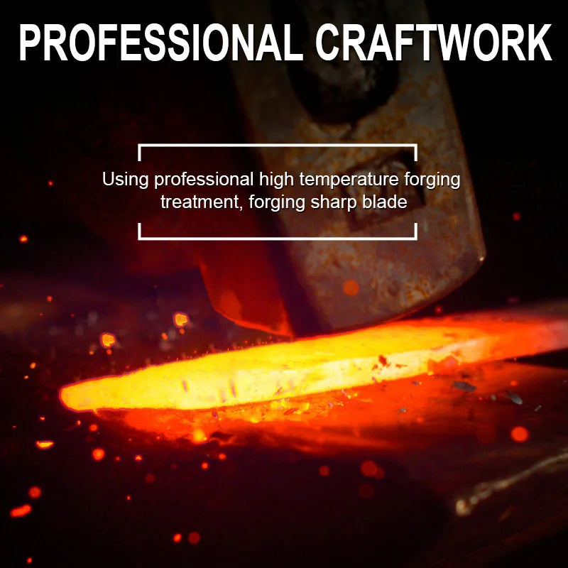 Meat Cleaver Butcher Kitchen Knife Stainless Steel Meat Chopping Chef Fish Vegetables Slicing Butcher Knife With Sheath