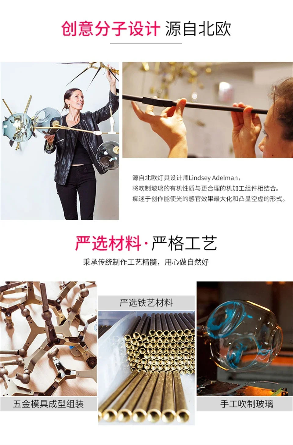 Modern Lustre Glass Chandelier LOFT LED Ceiling Lamp Pendant Lamp Living Dining Room Home Decor Hanging Lights Kitchen Fixtures