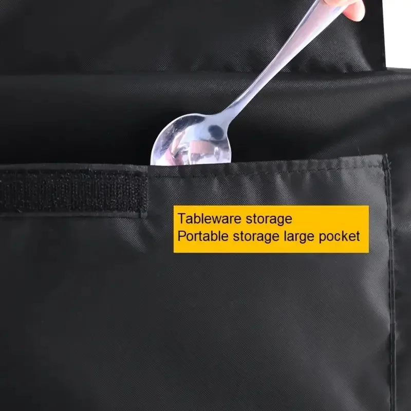 Pizza oven cover，Premium Oxford Fabric, Drawstring Closure, Durable Outdoor Pizza Oven Protection for Camping Use