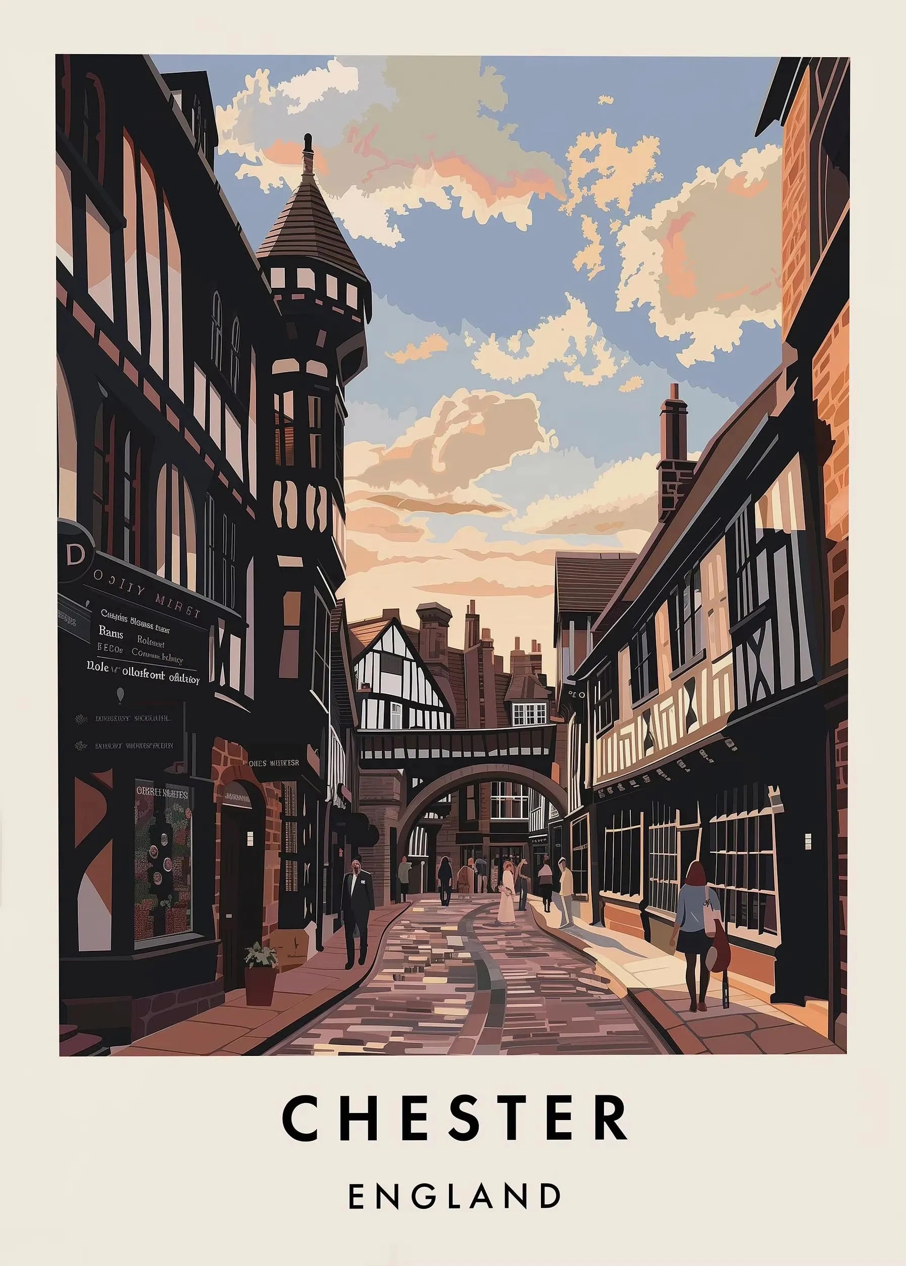 Classic Tourist City Edinburgh Rome Milan Urban Architecture Tourism Art Poster Canvas Paintings Wall Art Pictures Home Decor