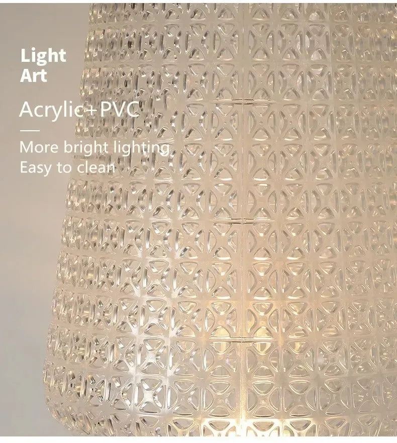 Italian Minimalist Living Room hollow LED Floor Lamp Hotel Decorative Modern Bedroom sofa Study Hollow Wine Atmosphere Light