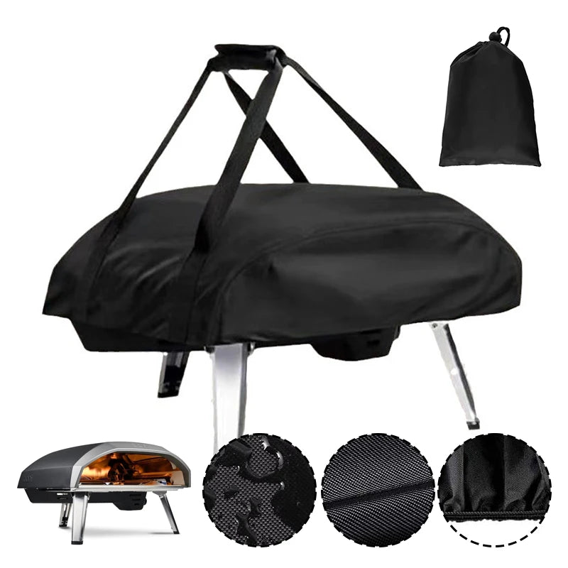 Pizza Oven Cover 210D Oxford Compatible Koda 12 16 Outdoor Sunscreen Protective Dustproof Waterproof Grill Case Bbq Accessories
