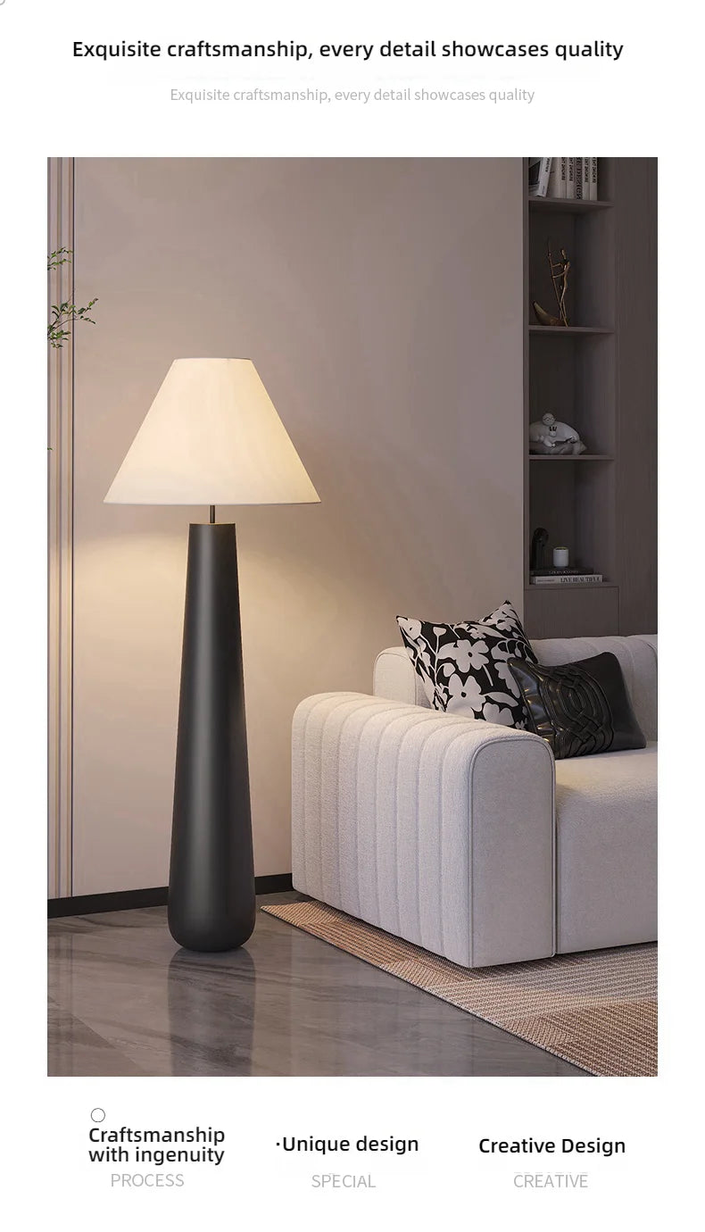 Italian Mushroom LED Floor Lamp Nordic Luxury Living Room Bedroom Floor Lamp Designer Sample Room Creative Simple Standing Lamp