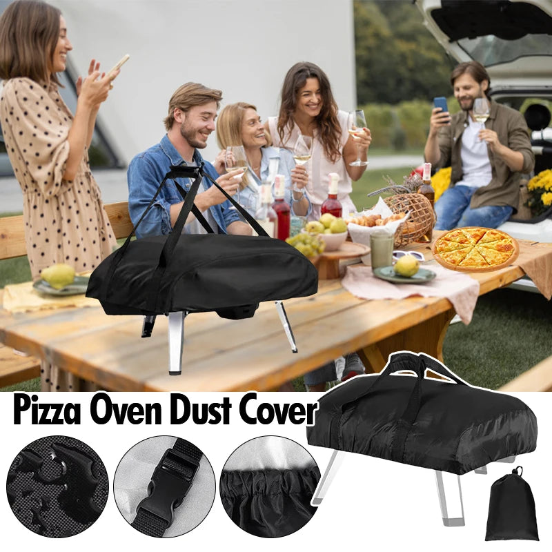 Pizza Oven Cover 210D Oxford Compatible Koda 12 16 Outdoor Sunscreen Protective Dustproof Waterproof Grill Case Bbq Accessories