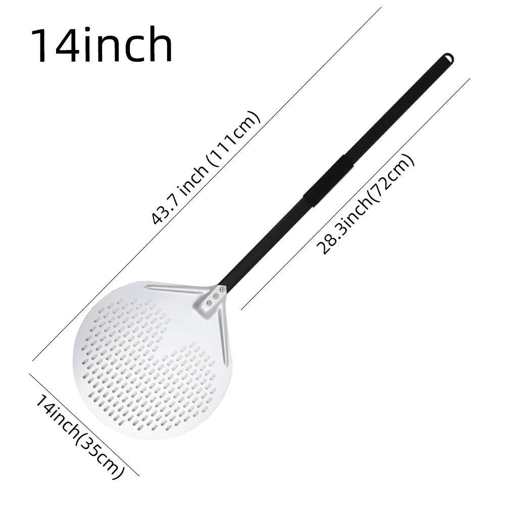 Big Pizza Peel Shovel oven Paddle Accessories for Pizza Slide Turning Peel Kitchen Bread Maker Baking oven Gadgets Pizza Tool