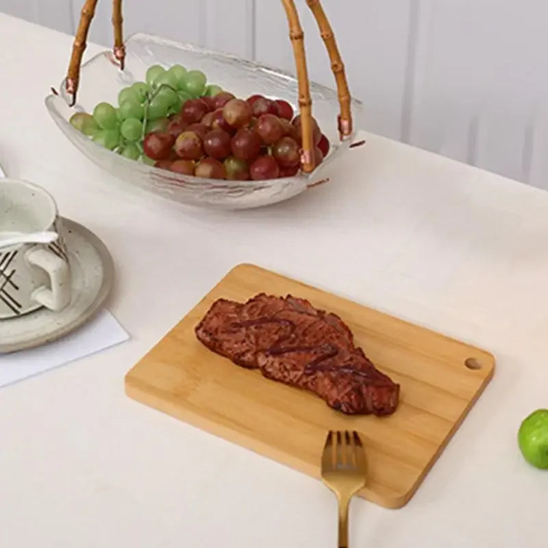 Kitchen Cutting Board Thickened Solid Wood Cutting Board Double-sided Available Rectangular Fruit Veggies Meat Cutting Boards