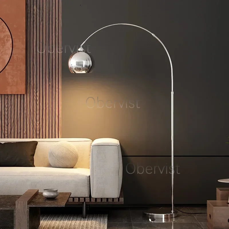 Italian Light Luxury Fishing Floor Lamp Nordic Living Room Simple Modern Design Bedroom Sofa Side Standing Lights