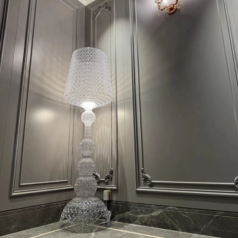 Italian Minimalist Living Room hollow LED Floor Lamp Hotel Decorative Modern Bedroom sofa Study Hollow Wine Atmosphere Light