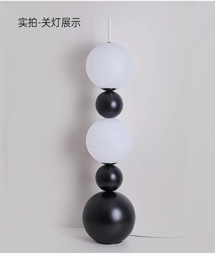 Italian Designer Medieval Art Gourd LED Floor Lamp Bedroom Study Living Room Sofa Standing High-end Atmosphere Decorative Light