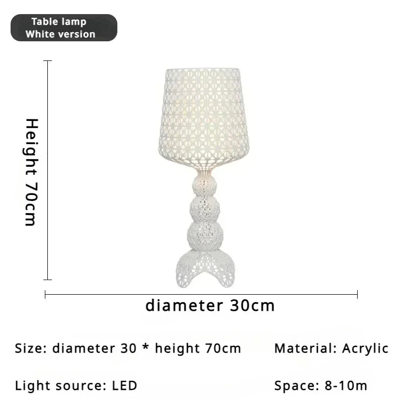 Italian Minimalist Living Room hollow LED Floor Lamp Hotel Decorative Modern Bedroom sofa Study Hollow Wine Atmosphere Light