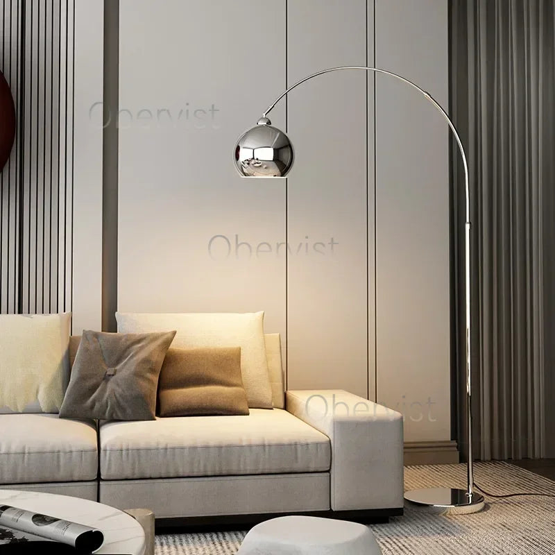 Italian Light Luxury Fishing Floor Lamp Nordic Living Room Simple Modern Design Bedroom Sofa Side Standing Lights