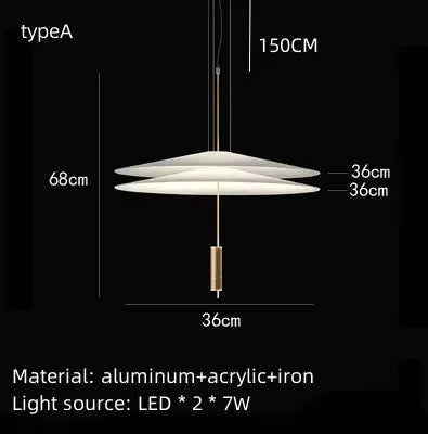 Nordic Designer Flamingo LED Pendant lamp Modern Decor Ceiling Light Living Room Dining Room Bedroom Atmosphere Lights Decor